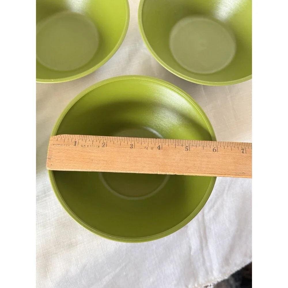 Vintage MCM David Douglas Co. 1960’s Accalac Avocado Green 9-piece Hostess Set